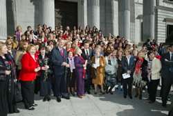 Las Cortes Generales aprueban la Ley Org&aacute;nica de Igualdad Efectiva de Mujeres y Hombres, Madrid 15 de marzo de 2007